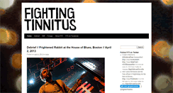 Desktop Screenshot of fightingtinnitus.com